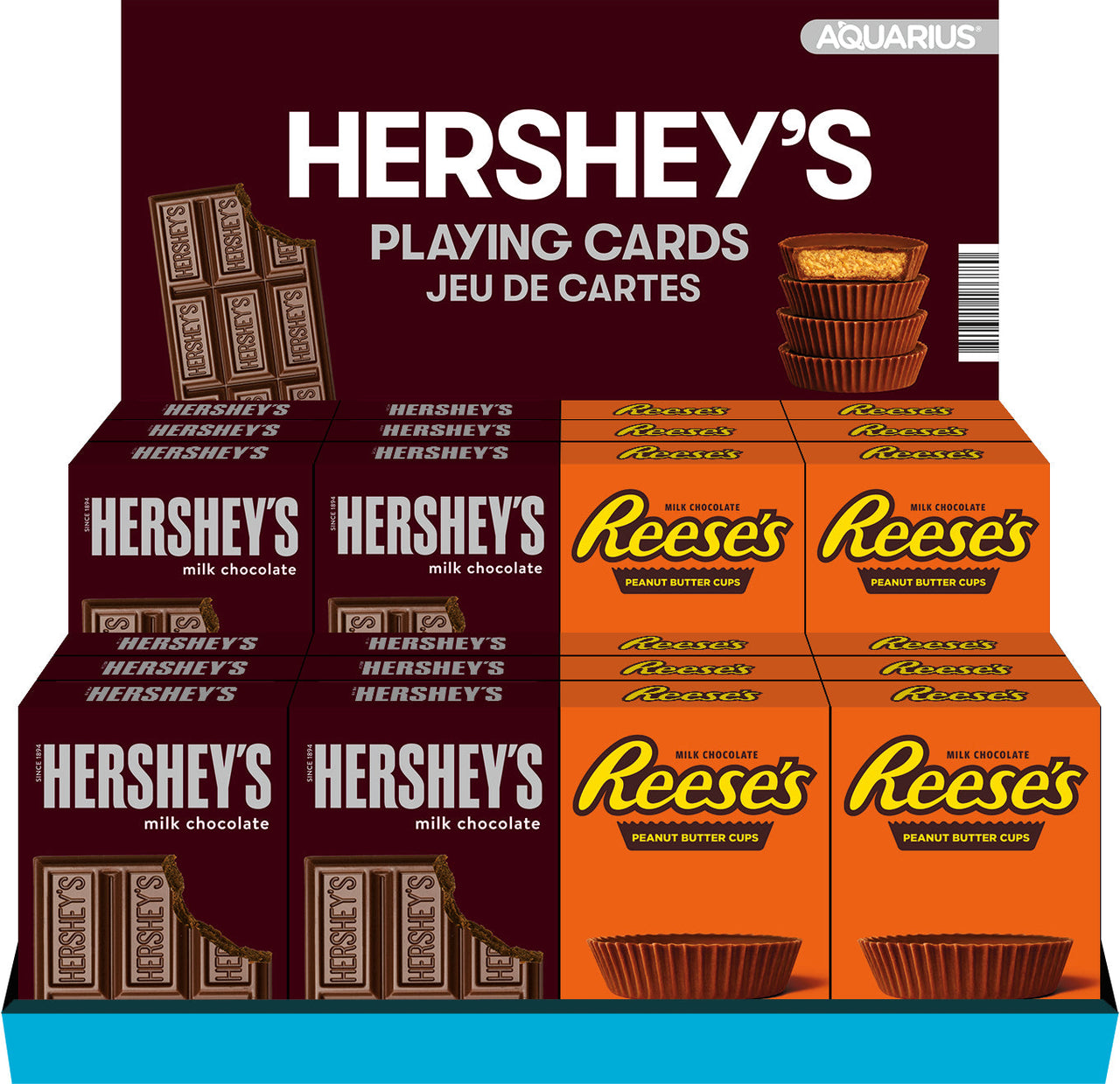 24 Playing Cards Pre-pack - Hershey's (Assorted) – 1 PC PPK