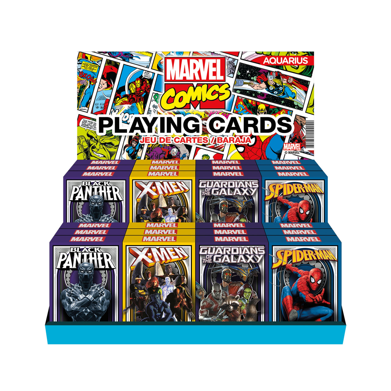 24 Playing Cards Pre-pack - Marvel Nouveau (4 Titles x 6) – 1 PC PPK