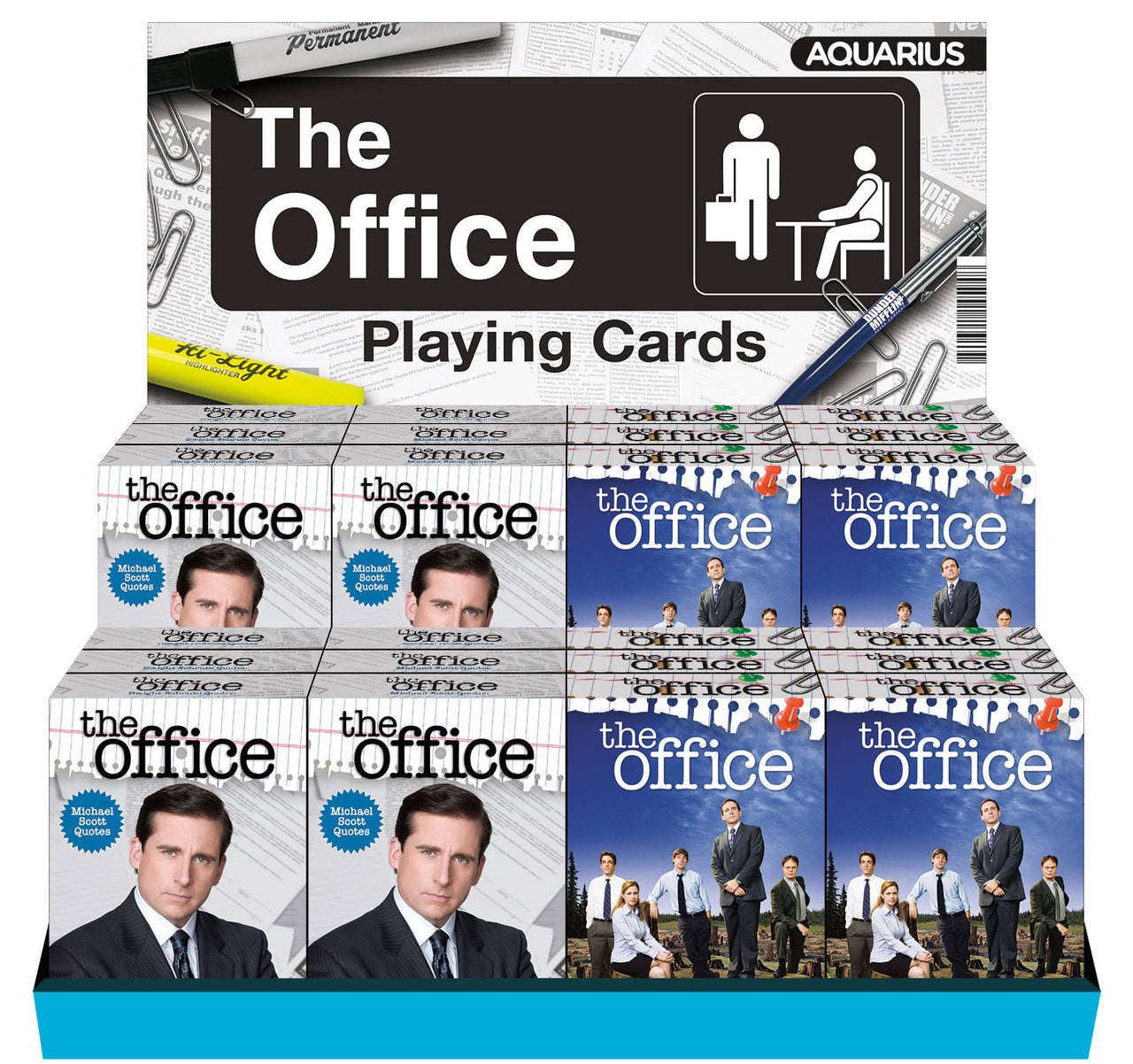 24 Playing Cards Pre-pack - The Office (Assorted) – 1 PC PPK ($88.80 each)