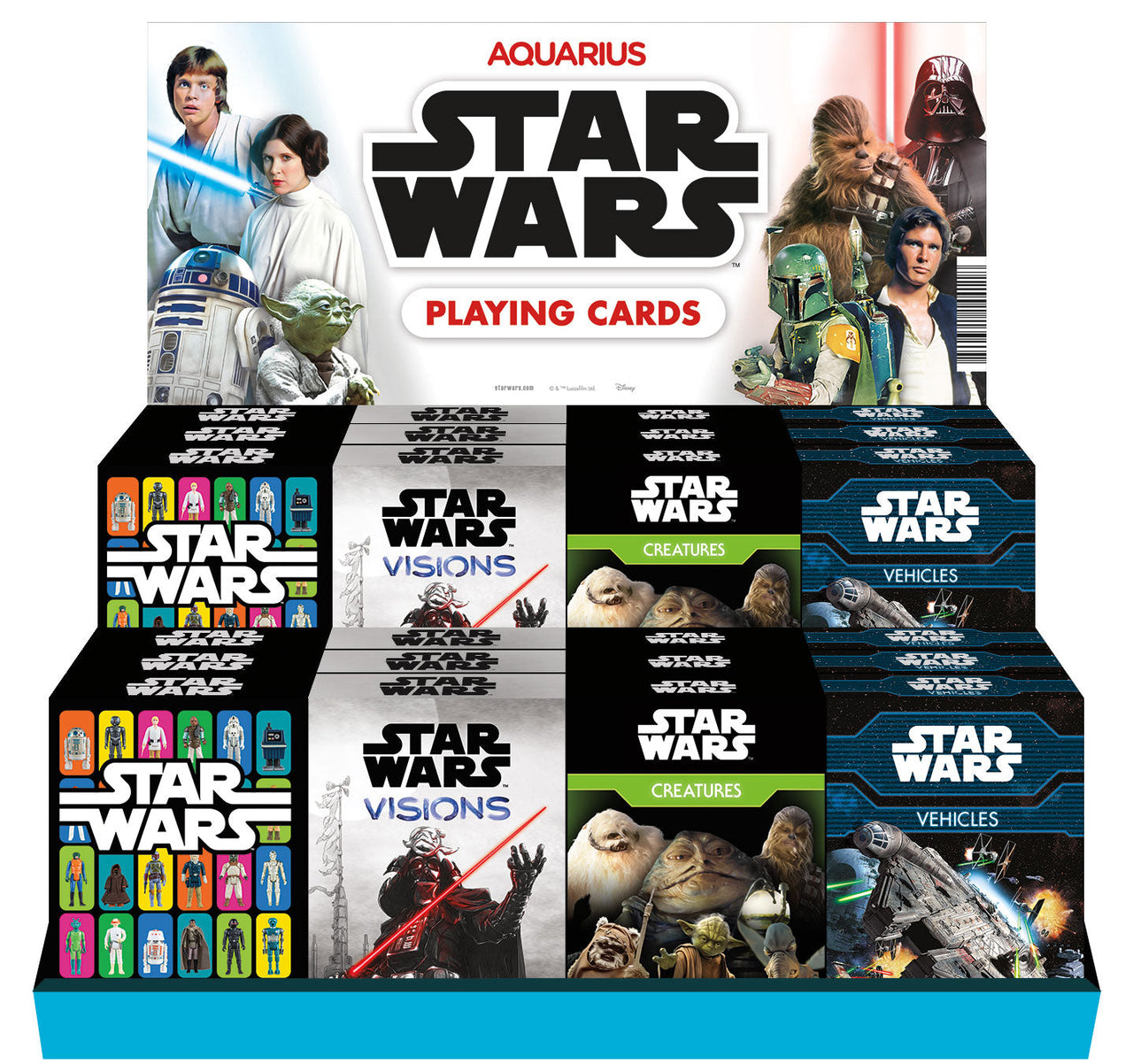 24 Playing Cards Pre-pack - Star Wars - Series 4 – 1 PC PPK
