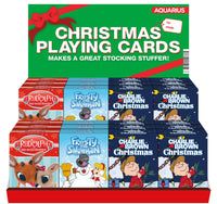 Thumbnail for 24 Playing Cards Pre-pack - Traditional Christmas (4 Titles x 6) – 1 PC PPK