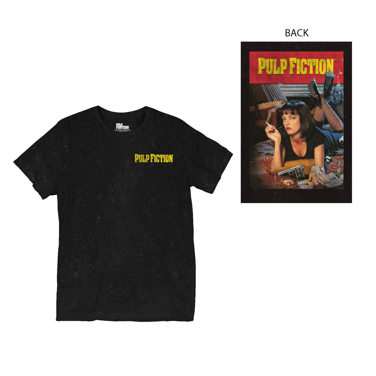 PULP FICTION 2-SIDED MINERAL WASH TEE