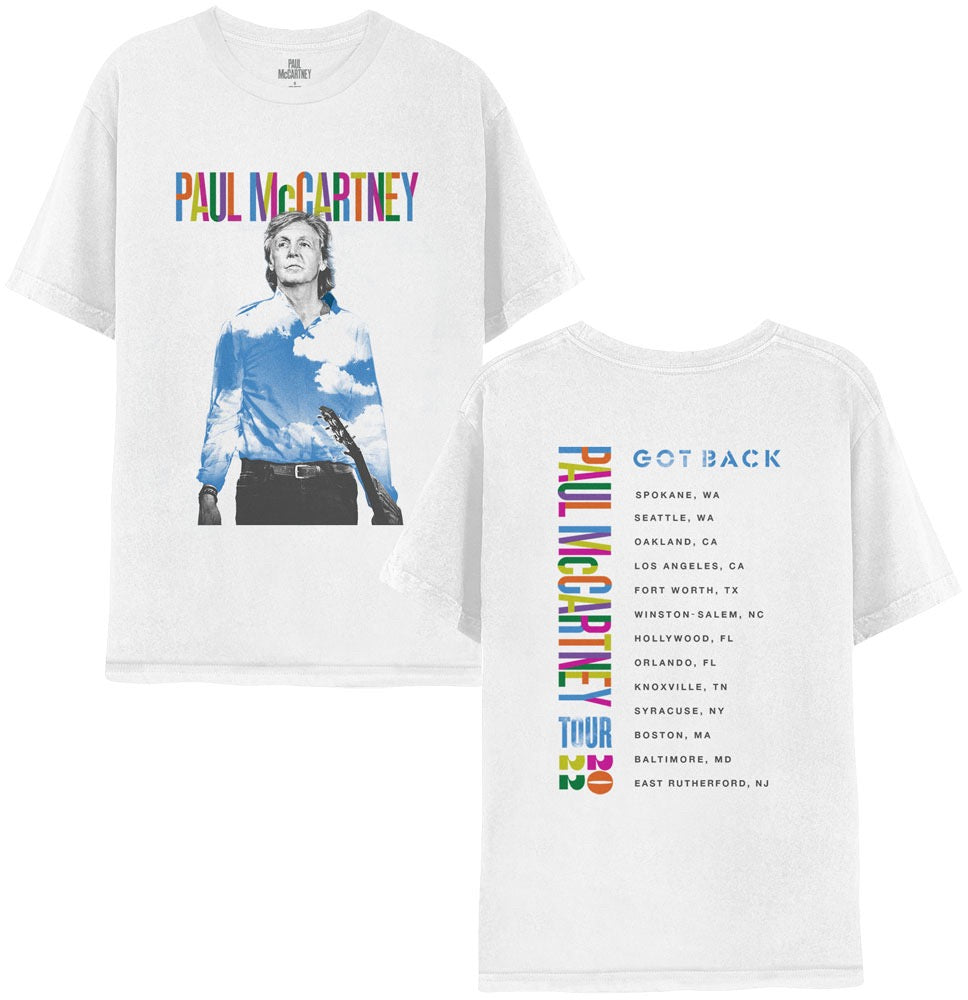 PAUL McCARTNEY GOT BACK TOUR TEE