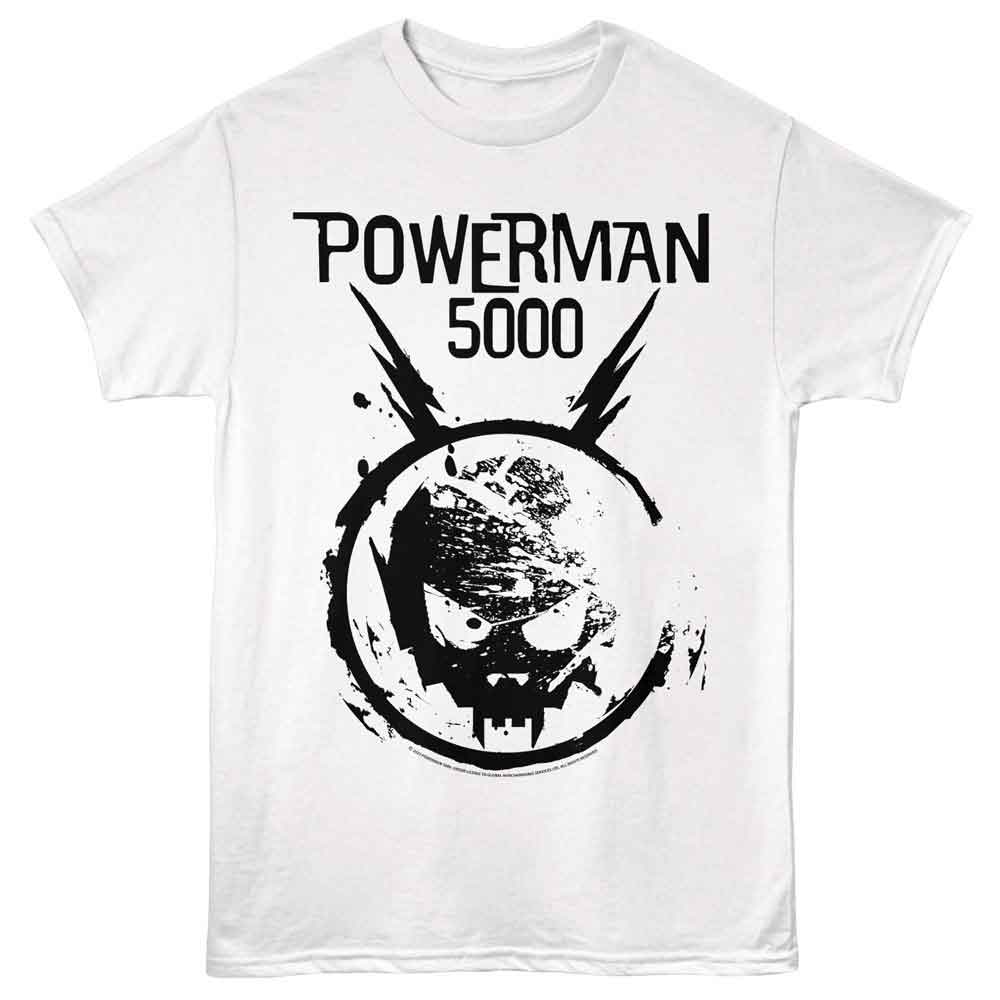 Powerman 5000 - Space Skull Logo T-Shirt