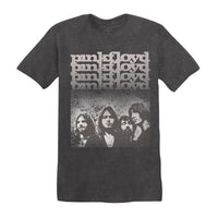 Thumbnail for PINK FLOYD REPEATED PIGMENT BLACK S/S UNISEX TSHIRT