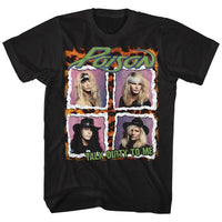 Thumbnail for POISON-POISON SQUARES-BLACK ADULT S/S TSHIRT