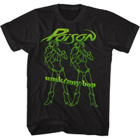 Thumbnail for POISON-UNSKINNY BOP GIRLS-BLACK ADULT S/S TSHIRT