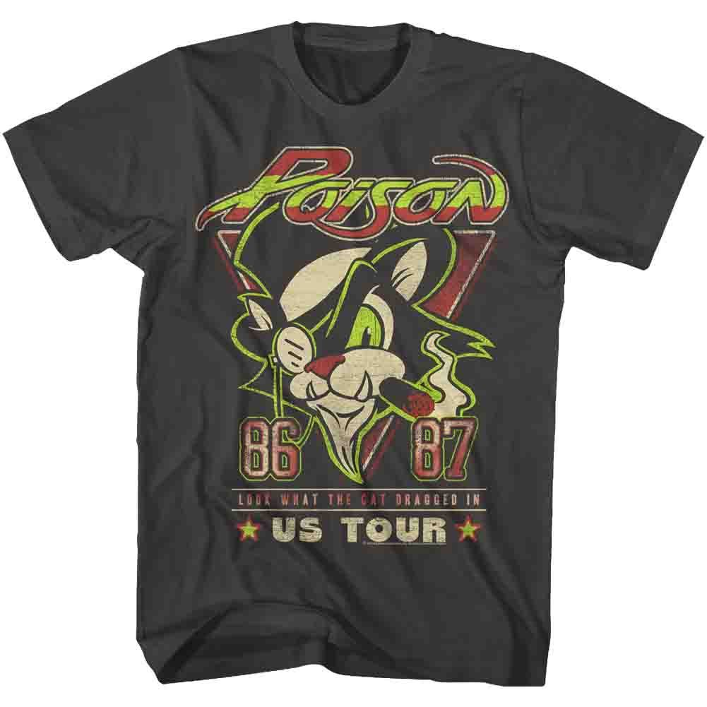 POISON-POISON SNAKE-SMOKE ADULT S/S TSHIRT