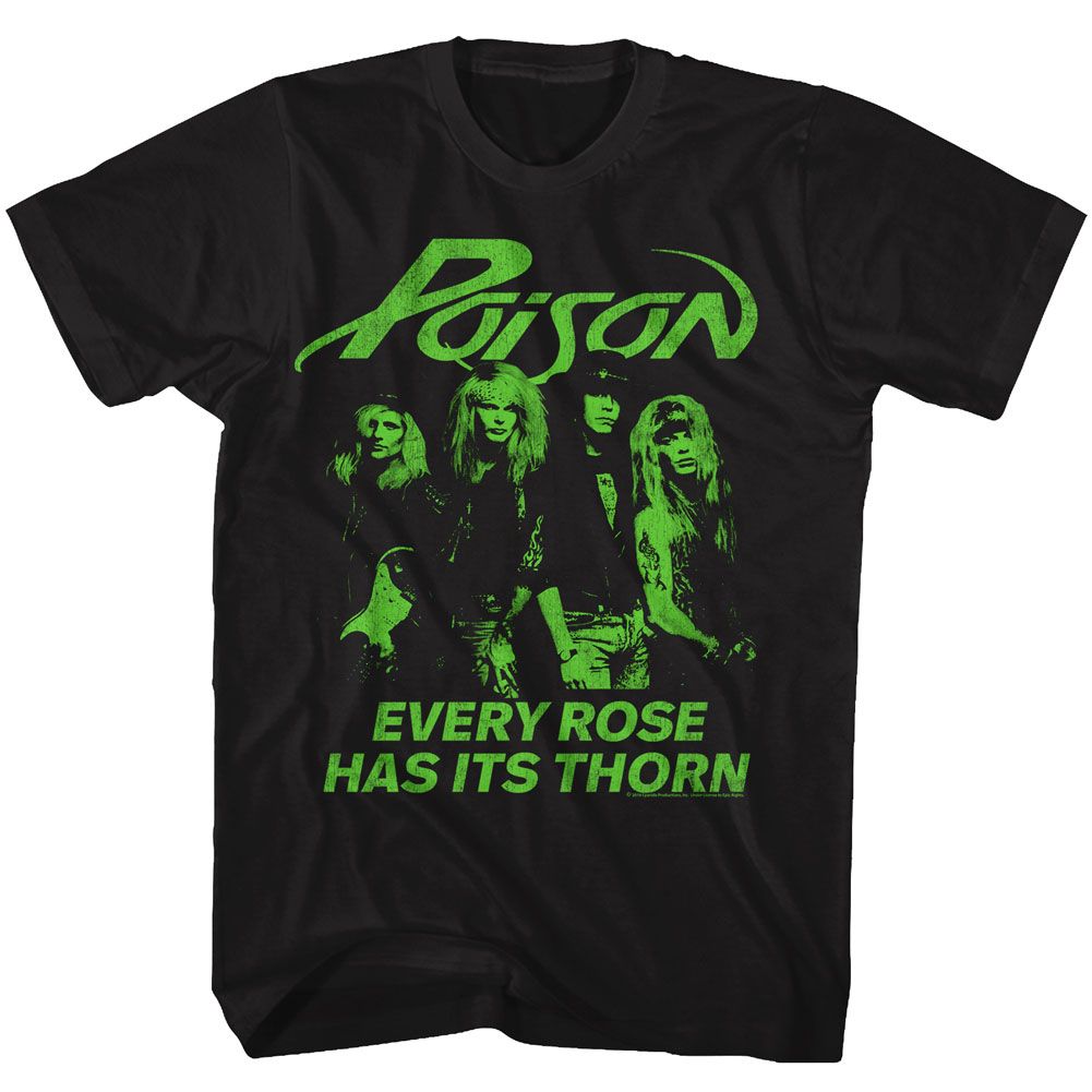 POISON-ERHIT-BLACK ADULT S/S TSHIRT