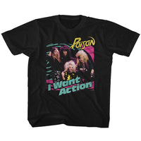 Thumbnail for POISON-BRIGHT ACTION-BLACK YOUTH S/S TSHIRT