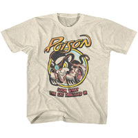 Thumbnail for POISON-LWTCDI-NATURAL HEATHER YOUTH S/S TSHIRT