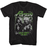 Thumbnail for POISON-POISON TDTM BAND PHOTOS-BLACK ADULT S/S TSHIRT