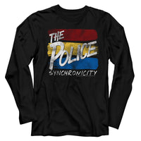 Thumbnail for THE POLICE-SYNC INVERTED-BLACK ADULT L/S TSHIRT