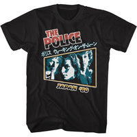 Thumbnail for THE POLICE-JAPAN 80-BLACK ADULT S/S TSHIRT