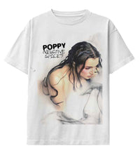 Thumbnail for Poppy Negative Spaces Art T-shirt