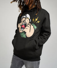 Thumbnail for Popeye Money Graphic Long Sleeve Hoodie