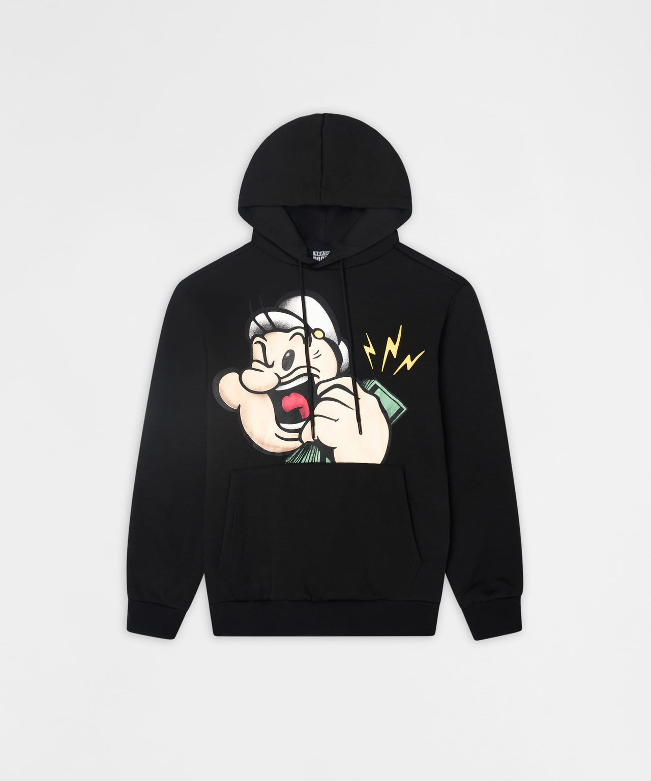 Popeye Money Graphic Long Sleeve Hoodie