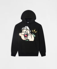 Thumbnail for Popeye Money Graphic Long Sleeve Hoodie