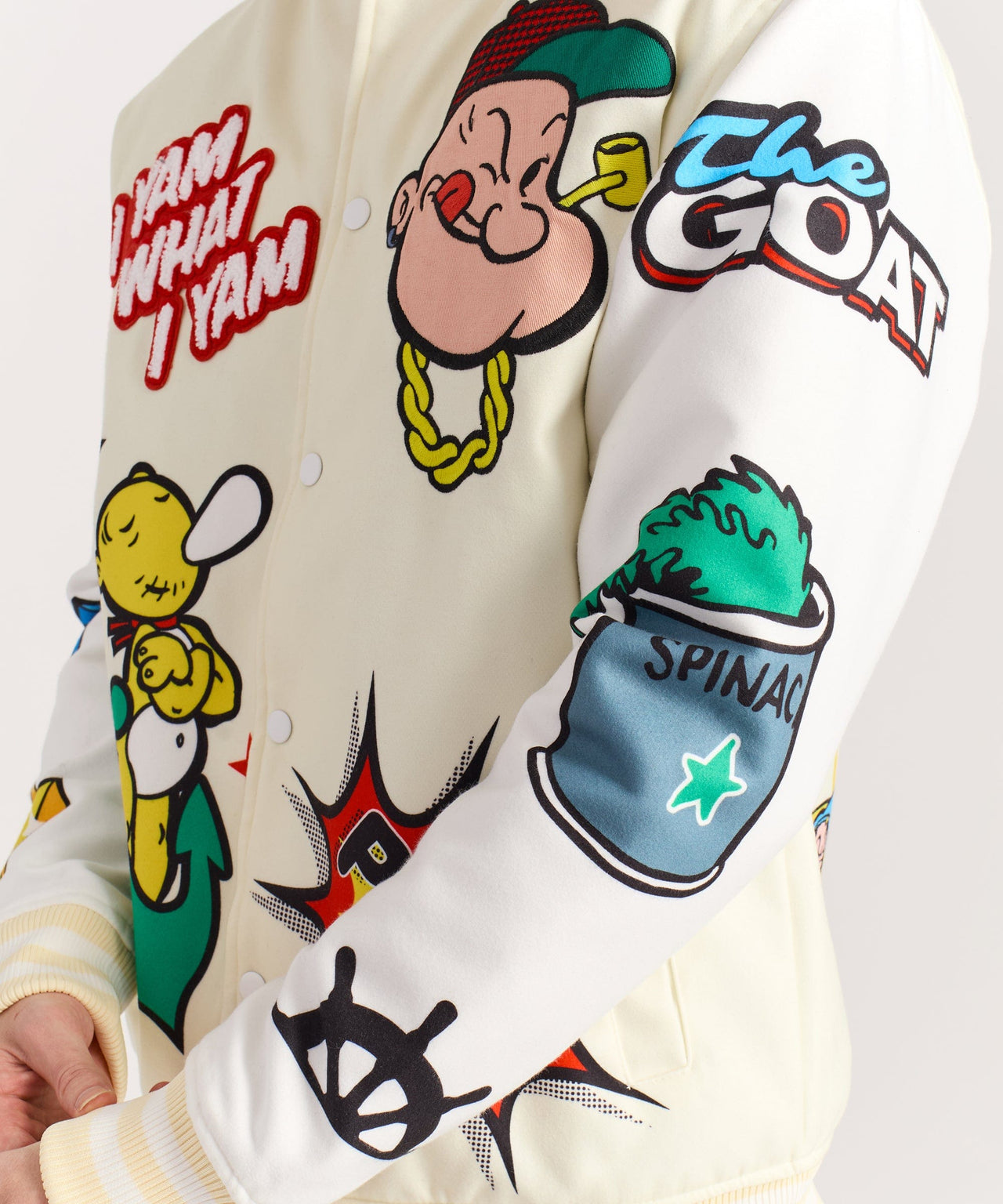 Popeye I Yam Varsity Jacket