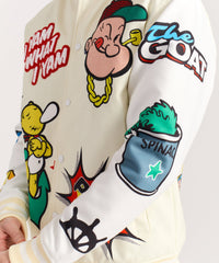 Thumbnail for Popeye I Yam Varsity Jacket