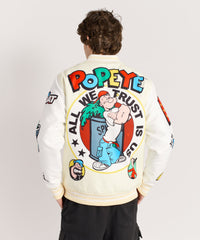 Thumbnail for Popeye I Yam Varsity Jacket