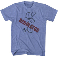 Thumbnail for POPEYE-REGULATOR-LIGHT BLUE HEATHER ADULT S/S TSHIRT
