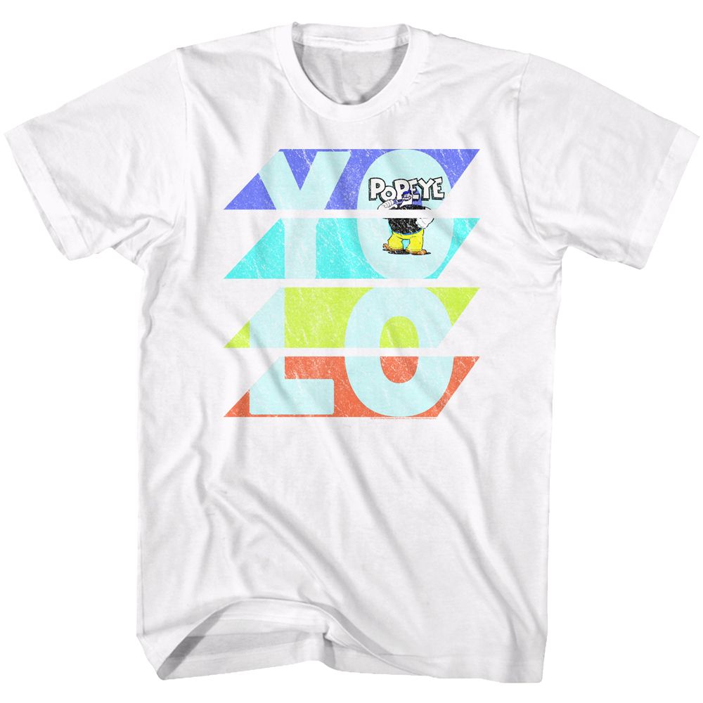 POPEYE-NOT POPEYE POPEYE-WHITE ADULT S/S TSHIRT