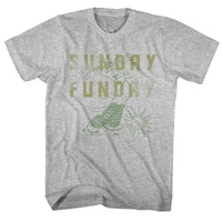 Thumbnail for POPEYE-SUNDAY-GRAY HEATHER ADULT S/S TSHIRT