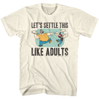 Thumbnail for POPEYE-PUNCHIN-NATURAL ADULT S/S TSHIRT