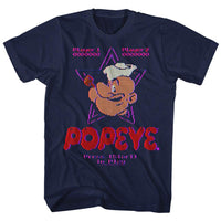 Thumbnail for POPEYE-OLD GAME-NAVY ADULT S/S TSHIRT