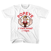 Thumbnail for POPEYE-YAM-WHITE YOUTH S/S TSHIRT
