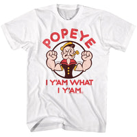 Thumbnail for POPEYE-YAM-WHITE ADULT S/S TSHIRT