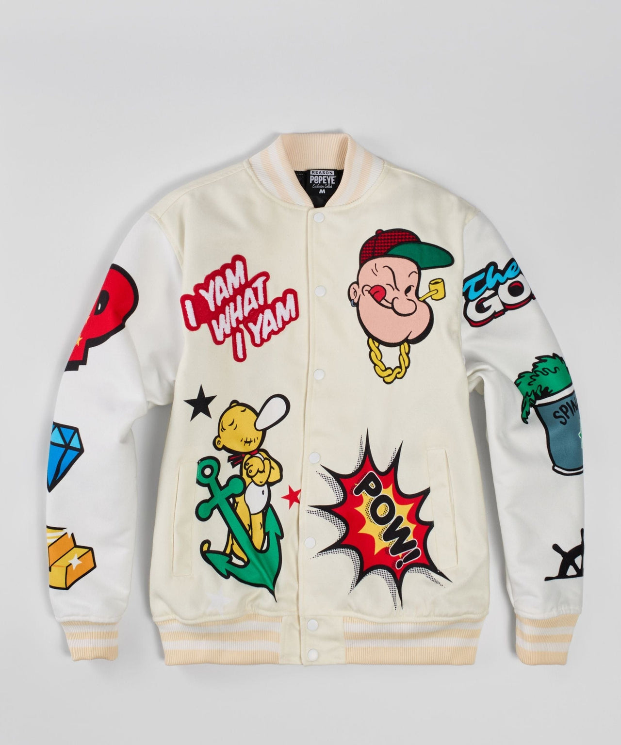 Popeye I Yam Varsity Jacket