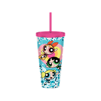 Thumbnail for THE POWERPUFF GIRLS STACKED TRIO HEART  32oz Confetti Cold Cup – 12 pc ppk ($7.50 each)