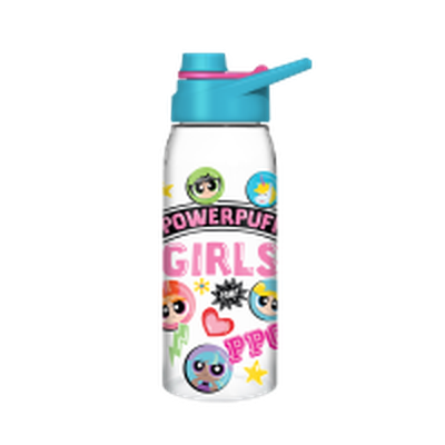 THE POWERPUFF GIRLS ICON STICKER PATCHES  28oz Water Bottle w Screw Lid – 12 pc ppk ($5.50 each)