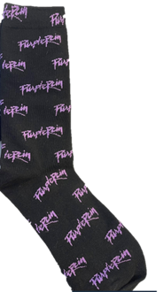 Prince Purple Rain All Over Print Socks