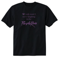 Thumbnail for LAUGHING IN PURPLE RAIN-BLACK
