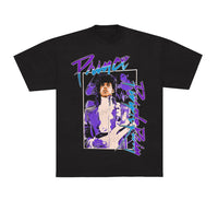 Thumbnail for PRINCE - ABSTRACT PURPLE RAIN TEE