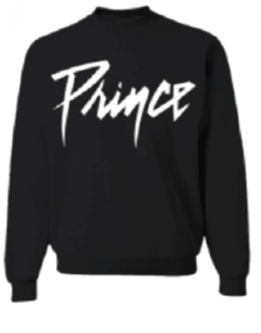 PRINCE LOGO BLACK FLEECE