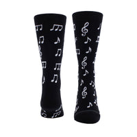 Thumbnail for MUSIC NOTES CREW KNIT-IN SOCKS, 1 PAIR