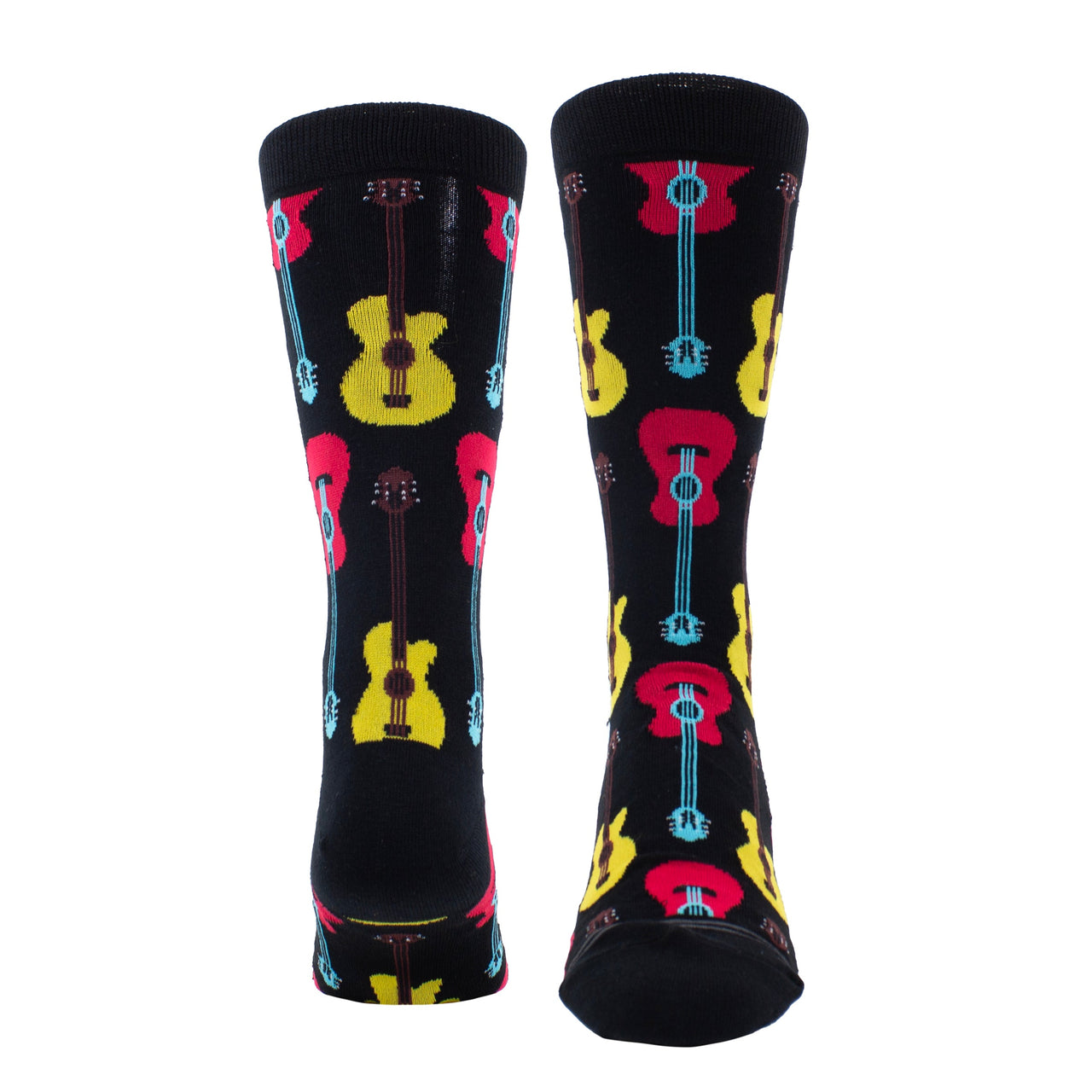 ACOUSTIC GUITAR BLACK SOCKS, 1 PAIR