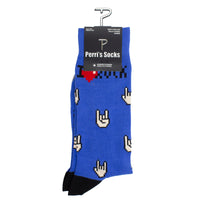 Thumbnail for I HEART ROCK SOCKS, 1 PAIR