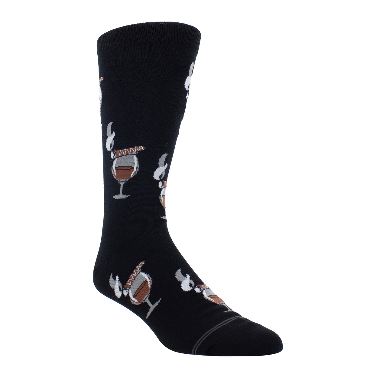 WHISKY & CIGAR SOCKS, 1 PAIR