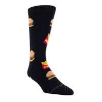 Thumbnail for BURGERS AND FRIES SOCKS, 1 PAIR