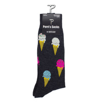 Thumbnail for ICE CREAM CONES SOCKS, 1 PAIR