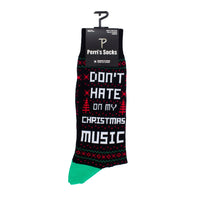 Thumbnail for UGLY XMAS SWEATER DONT HATE SOCKS, 1 PAIR