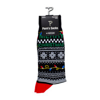 Thumbnail for UGLY XMAS SWEATER LIGHTS SOCKS, 1 PAIR