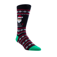 Thumbnail for UGLY XMAS SWEATER HO HO HO SOCKS, 1 PAIR