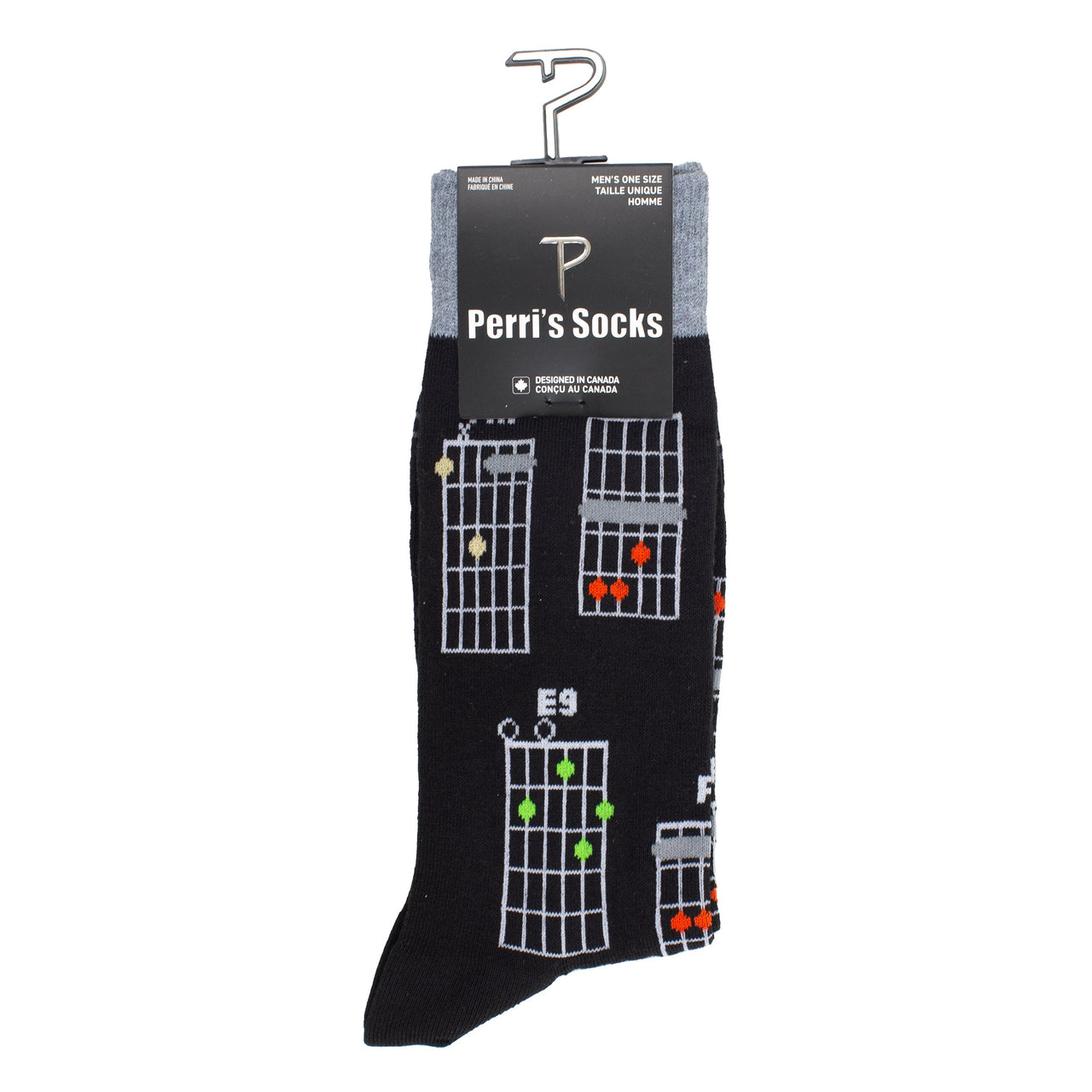 MUSIC CHORDS SOCKS, 1 PAIR