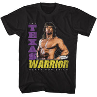 Thumbnail for POWERTOWN-POWERTOWN THE TEXAS WARRIOR-BLACK ADULT S/S TSHIRT